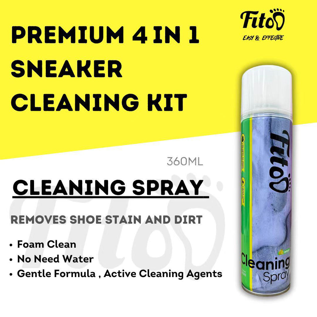Fitoo Superb Clean 4-in-1 Shoe Cleaning Kit