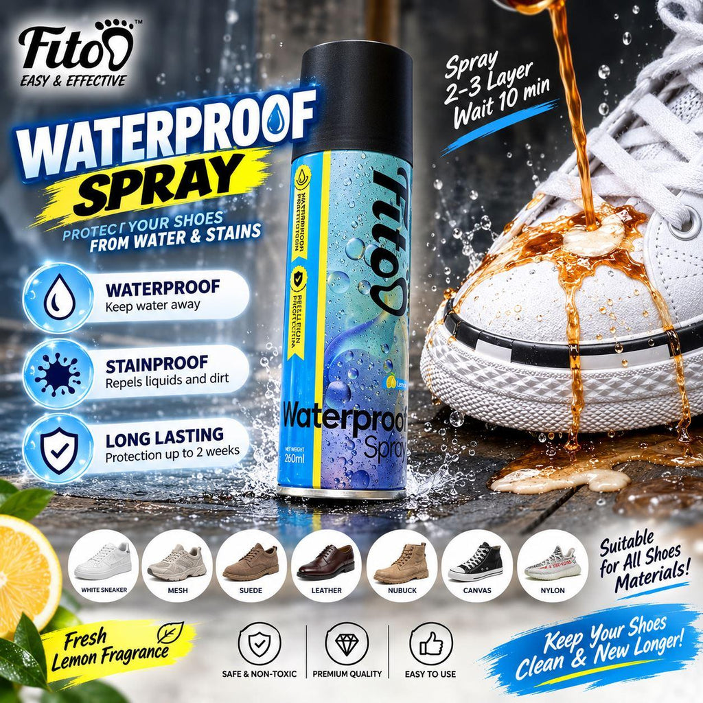 Fitoo Shoe Nano Waterproof Spray (260ml)