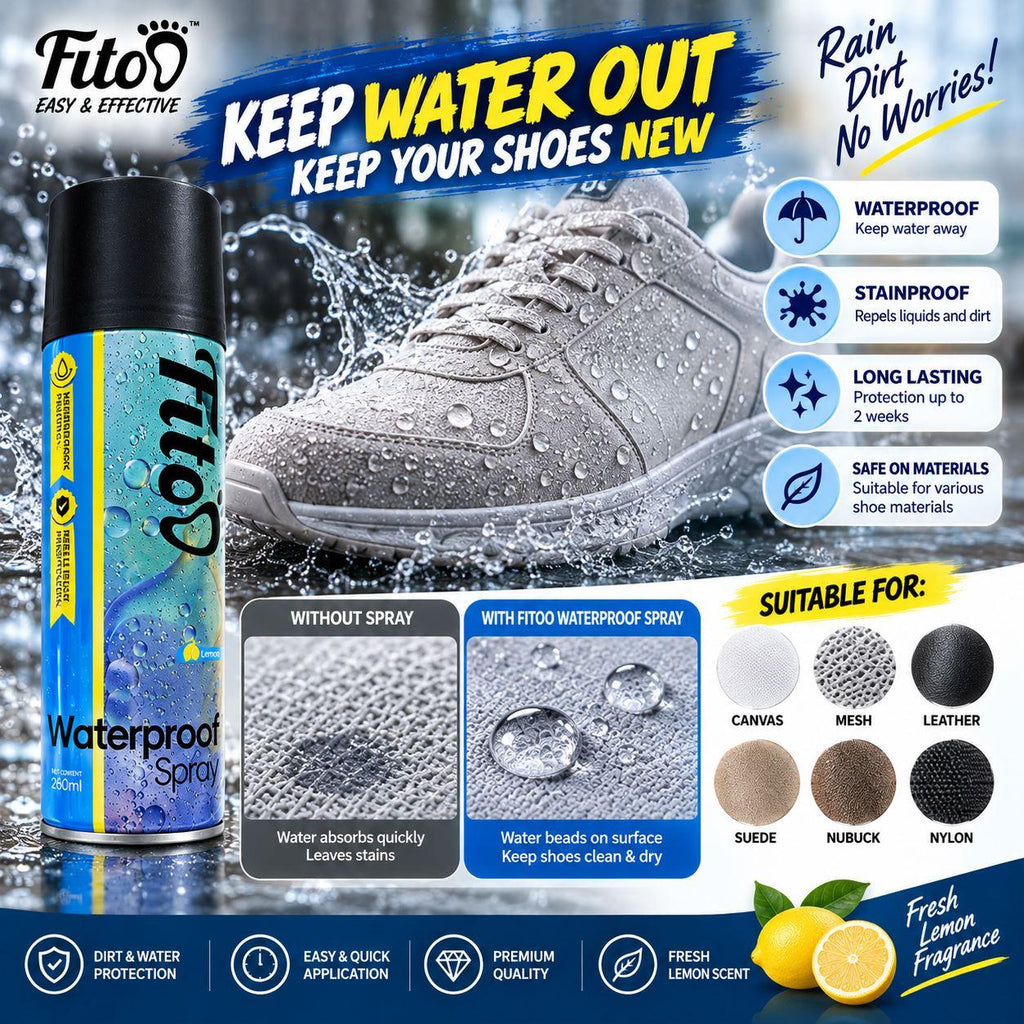 Fitoo Shoe Nano Waterproof Spray (260ml)