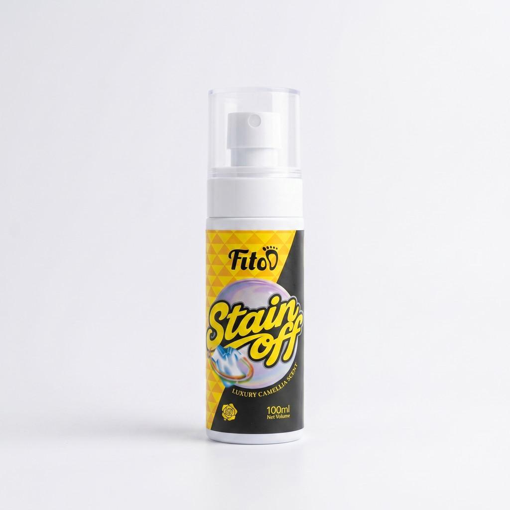 Fitoo Stain Off (100ml) Fabric Cleaner Coffee Sweat Blood Urine Stain Kesan Peluh