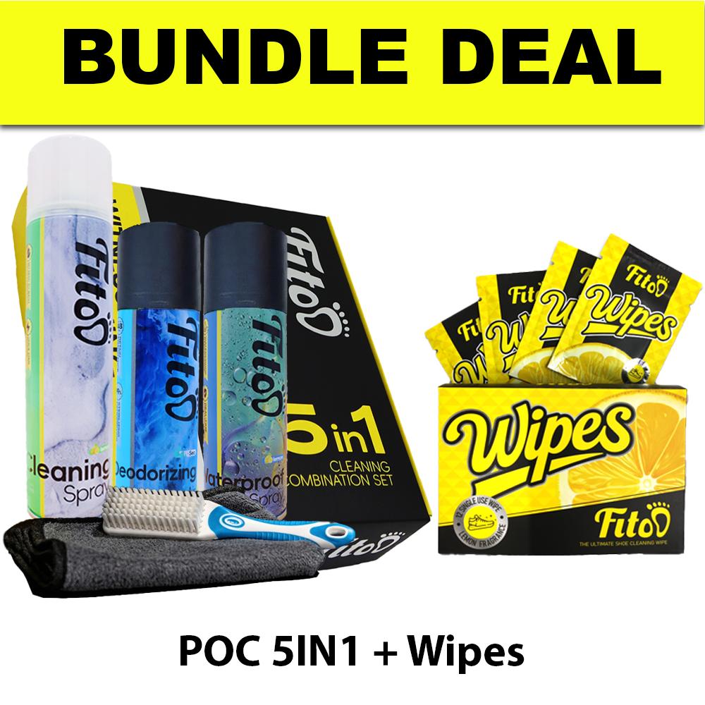 Fitoo 5-in-1 Shoe Cleaning Kit | Superb Clean