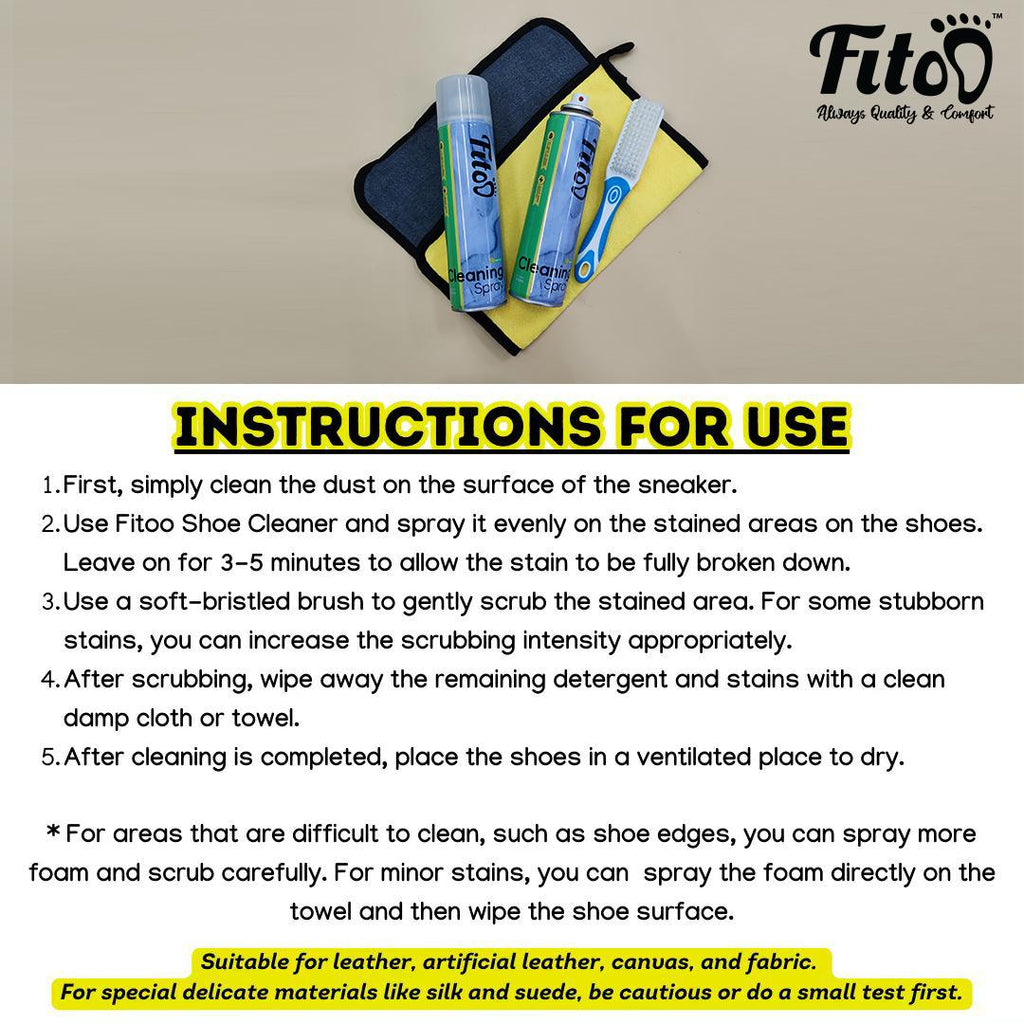 Fitoo Superb Clean 4-in-1 Shoe Cleaning Kit