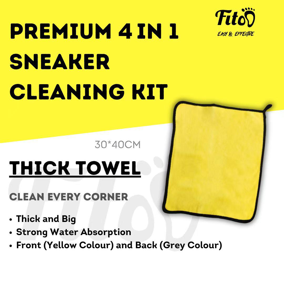 Fitoo Superb Clean 4-in-1 Shoe Cleaning Kit