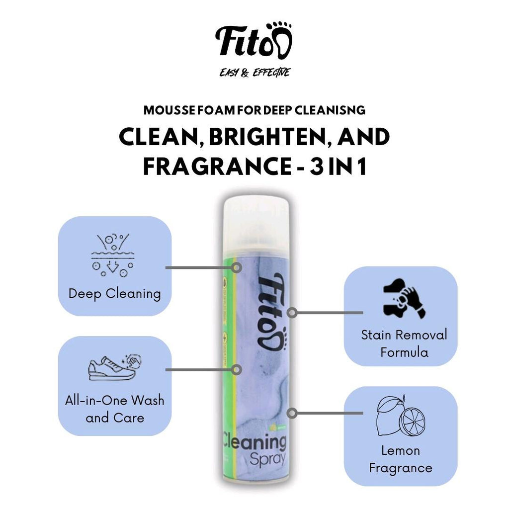 Fitoo Superb Clean 3-in-1 Shoe Cleaning Kit