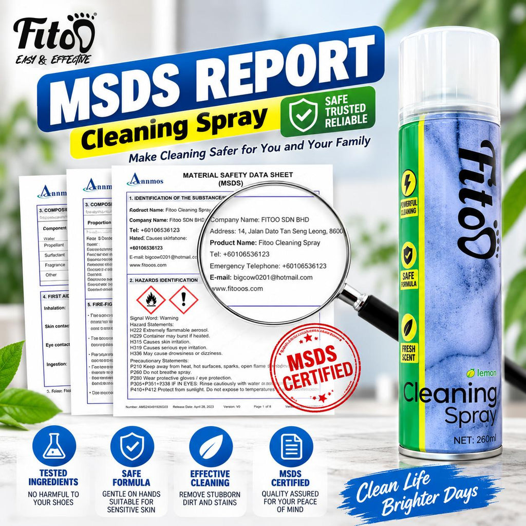 Fitoo Superb Clean Shoe Foam Cleaner 360ml