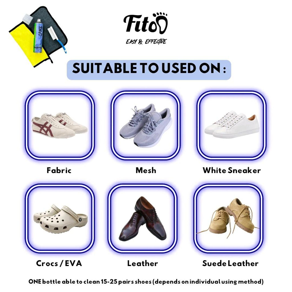 Fitoo Superb Clean 3-in-1 Shoe Cleaning Kit