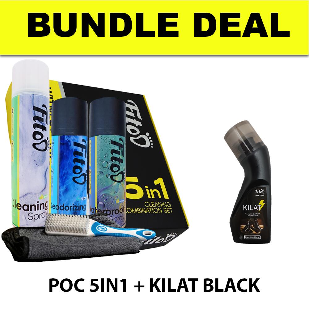 Fitoo 5-in-1 Shoe Cleaning Kit | Superb Clean