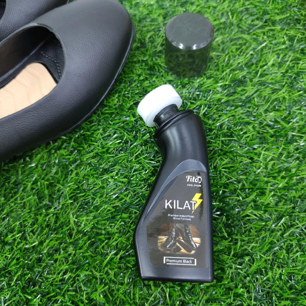 Fitoo KILAT Shoe Wax Premium Instant Polish Shine Formula 100ML
