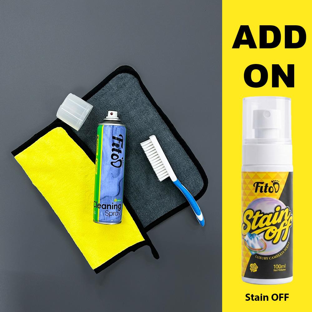 Fitoo Stain Off (100ml) Fabric Cleaner Coffee Sweat Blood Urine Stain Kesan Peluh
