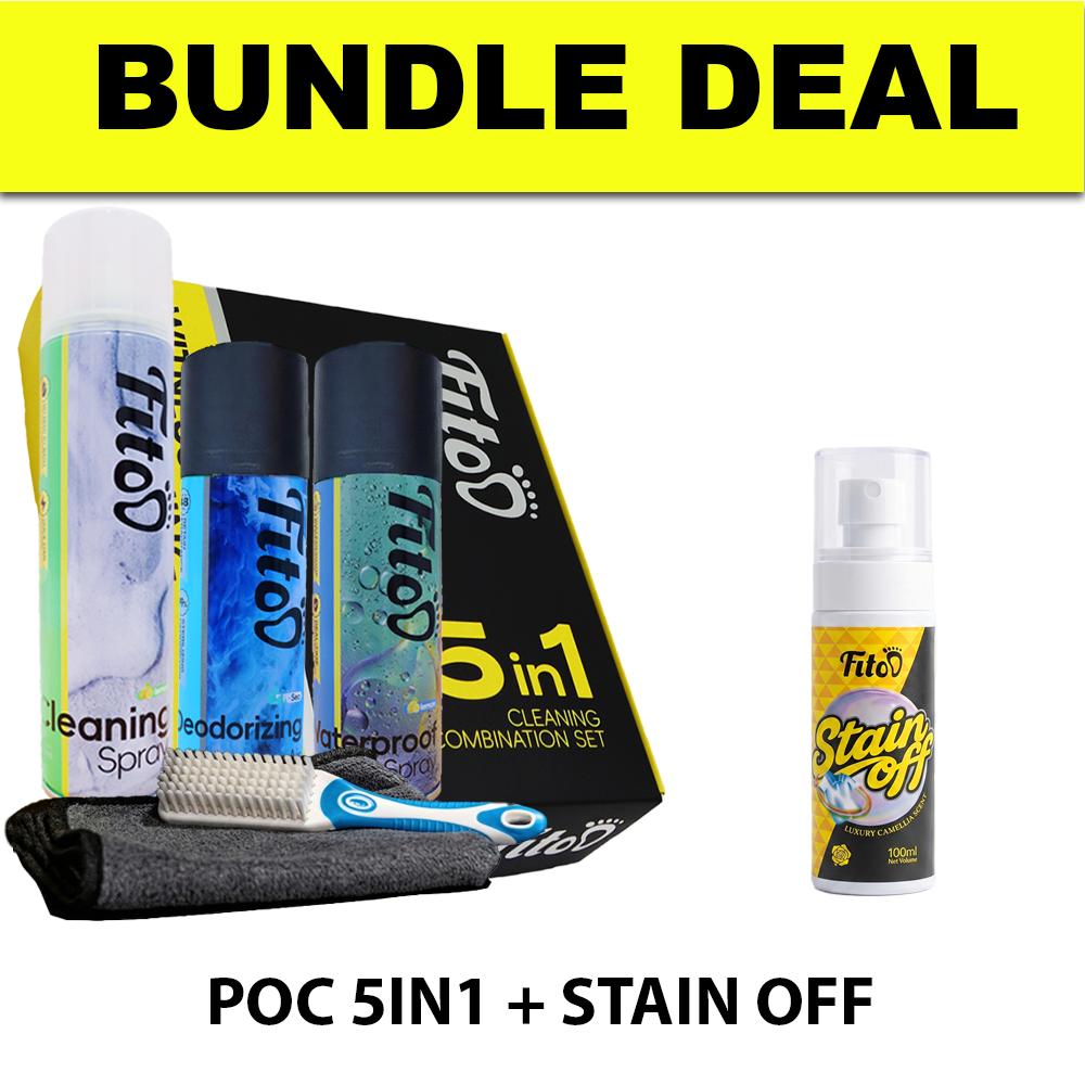 Fitoo 5-in-1 Shoe Cleaning Kit | Superb Clean