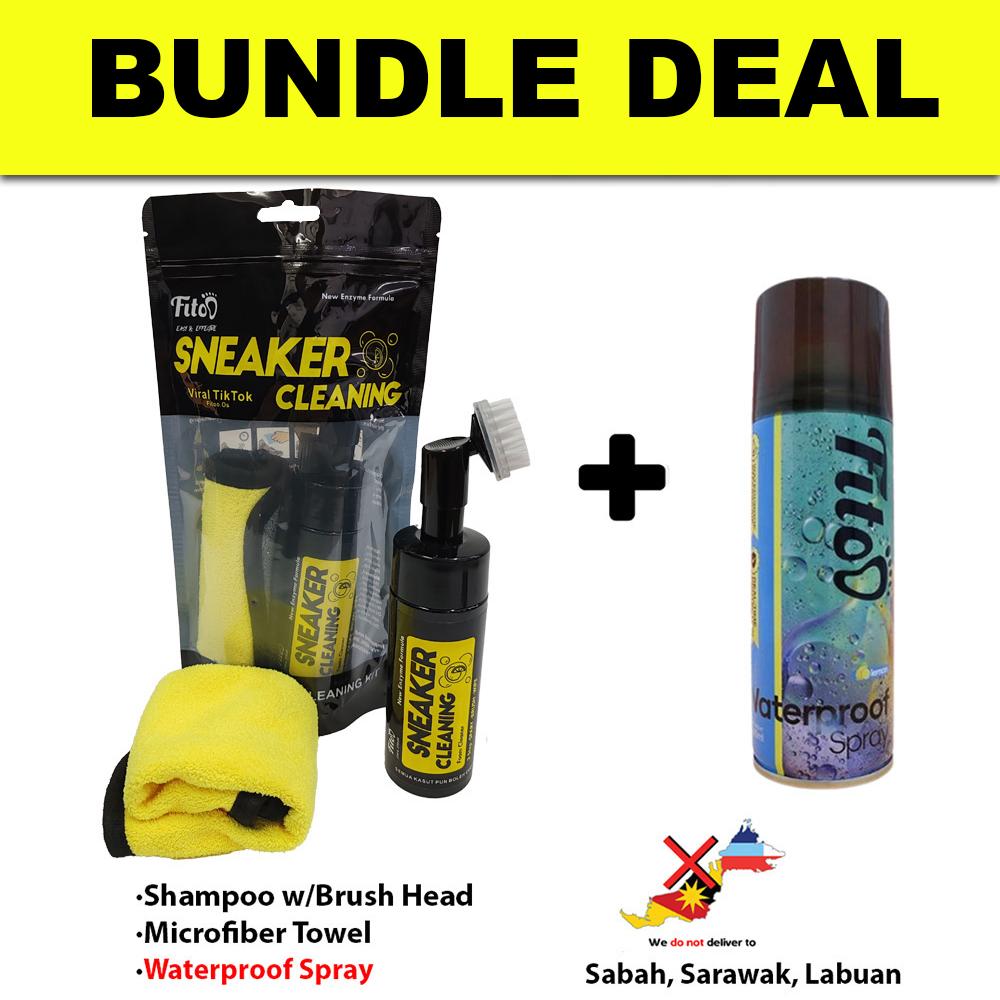 Fitoo Sneaker Cleaning Kit Set 2-IN-1, 3-IN-1 & Combo