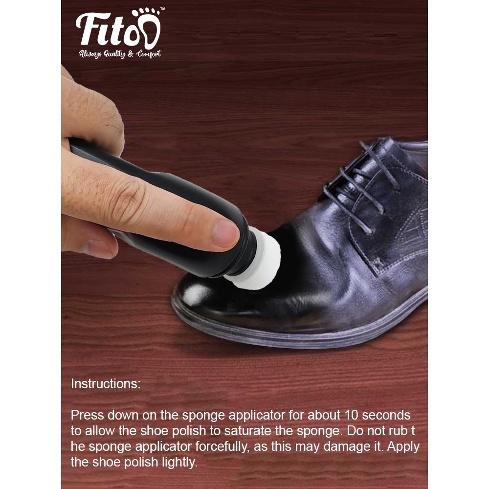 Fitoo KILAT Shoe Wax Premium Instant Polish Shine Formula 100ML