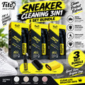 Fitoo Shoe Cleaner Sneaker Cleaning Kit Bundle 2 in1 &  3 in1 Combo Set x3