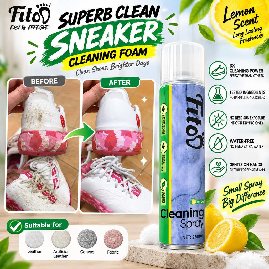 Fitoo Superb Clean Shoe Foam Cleaner 360ml
